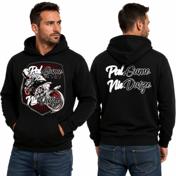 BLUZA Z KAPTUREM M8 PAL GUMĘ